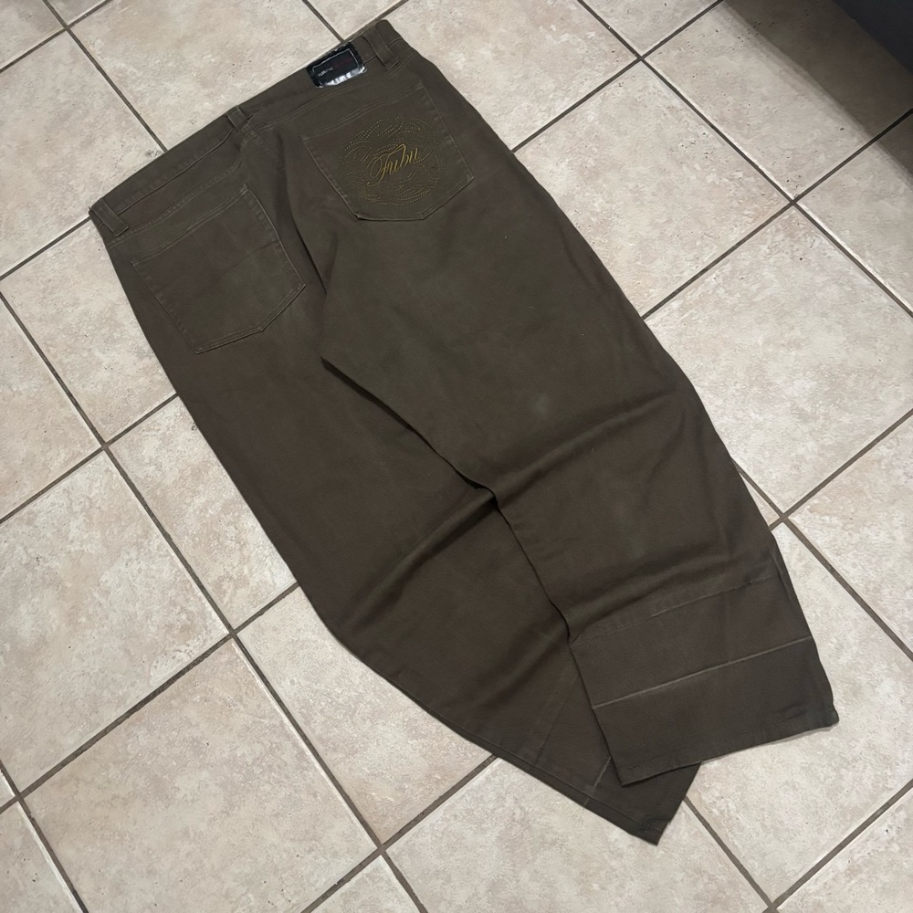 FUBU Southpole style y2k baggy grunge emo streetwear older brother core jeans